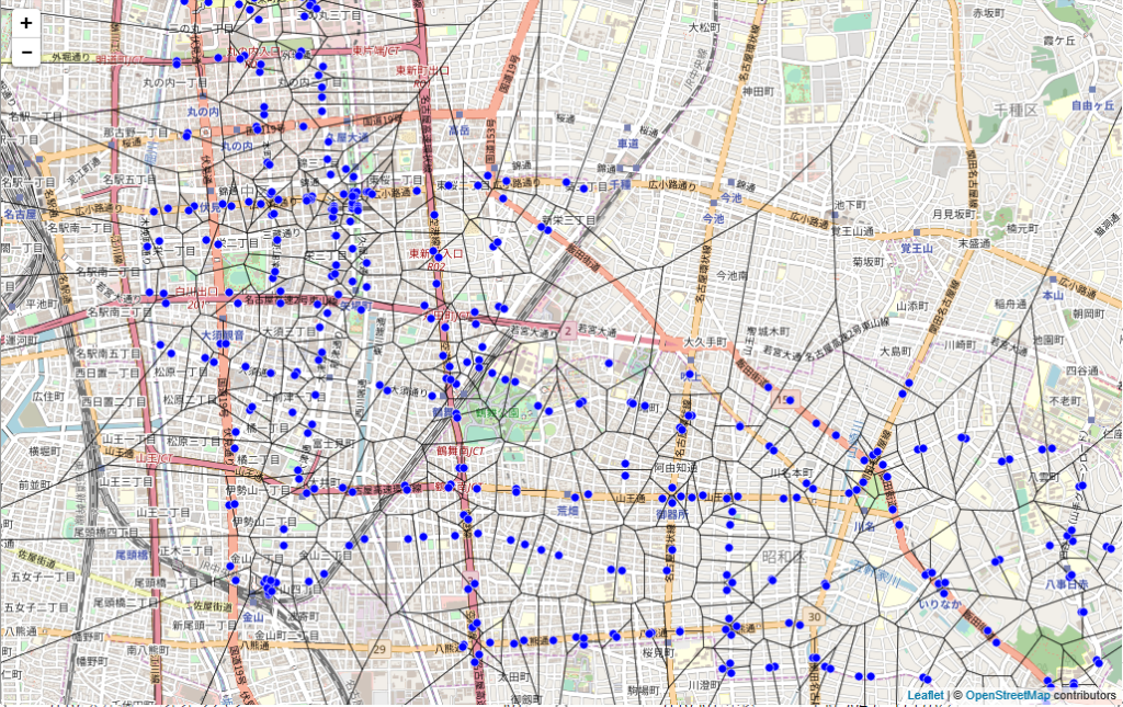 Leaflet-voronoi